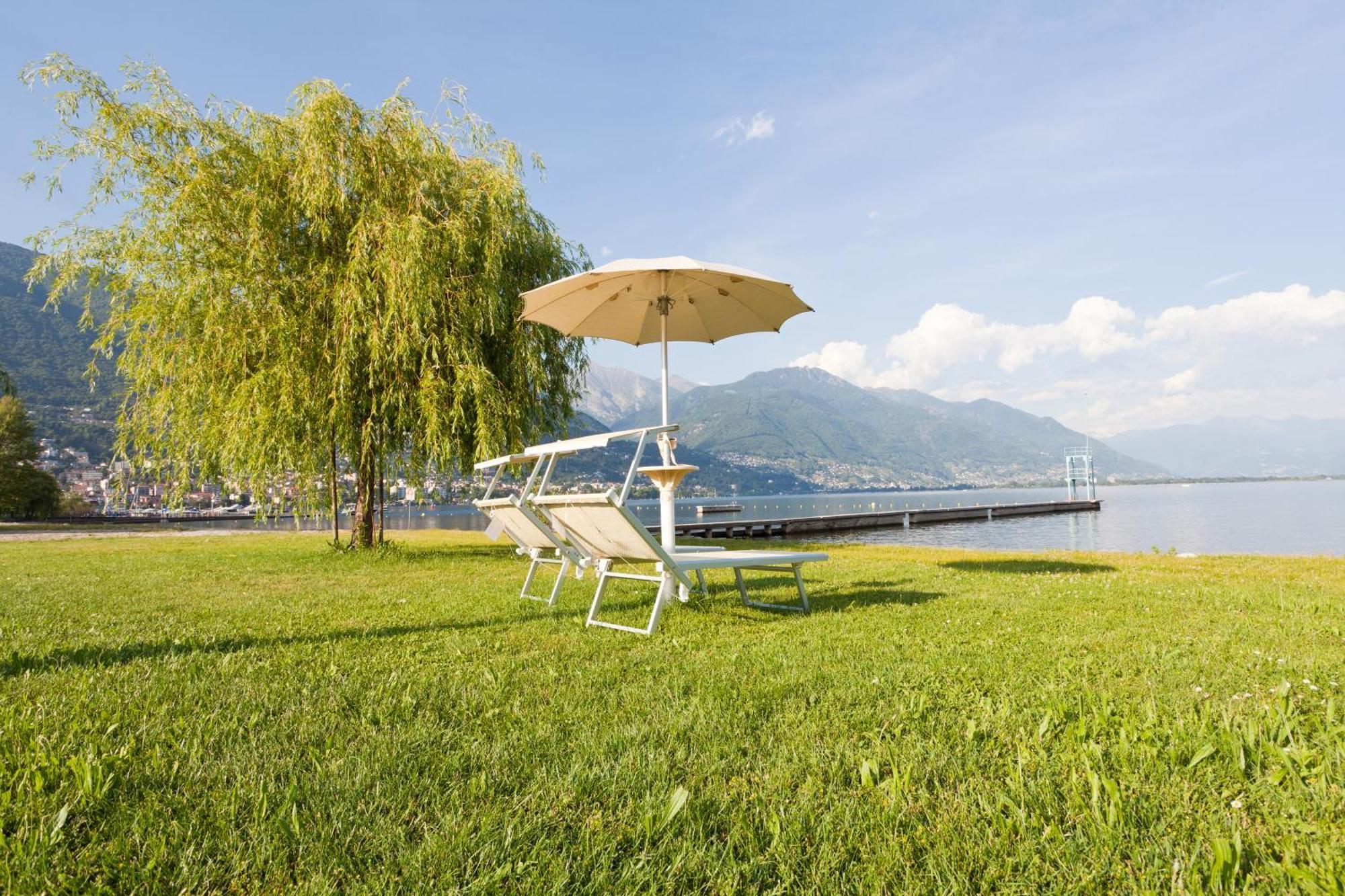 Apart Holidays - Residenza Flora Locarno Exterior foto